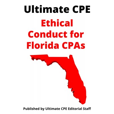 Ethical Conduct For Florida CPAs 2023 - DBPR 0022952